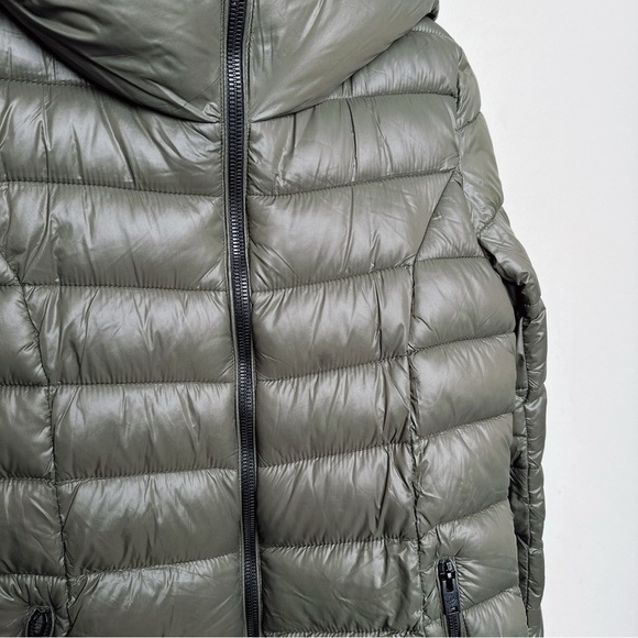 Point Zero Womens Small Pro Long Mid Weight Puffer Jacket Juniper - Picture 14 of 16